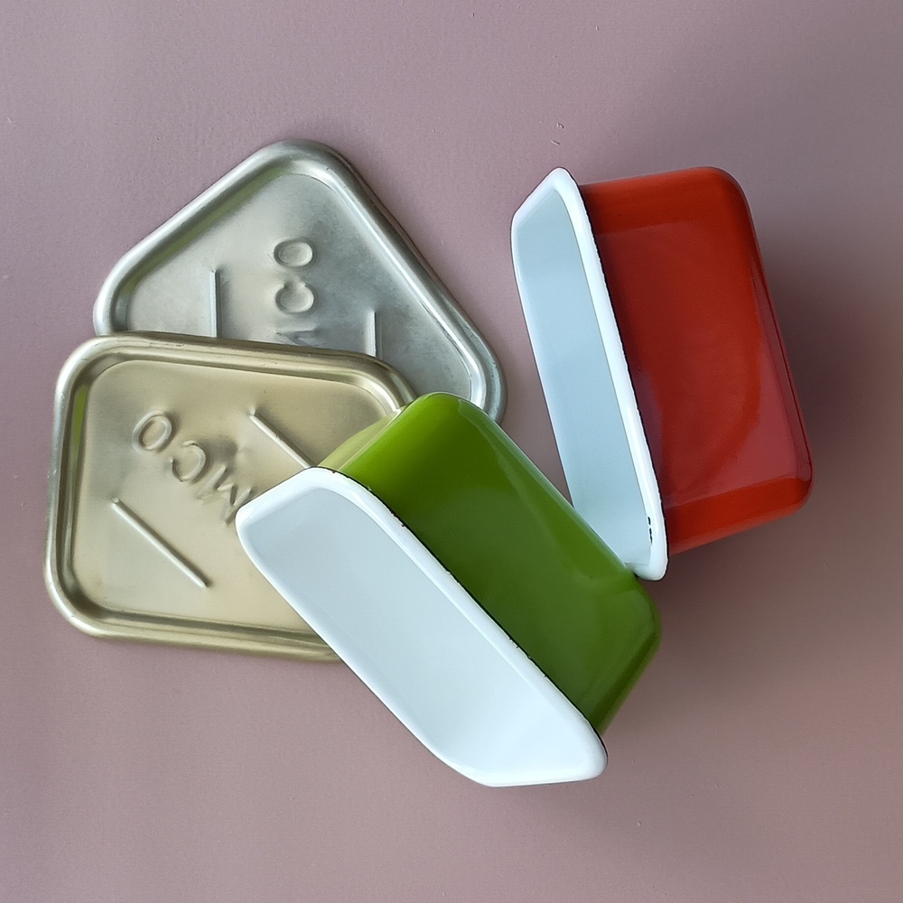 Vintage Enamel Containers